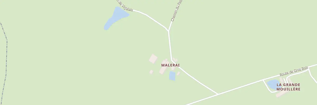 Plan du 5092A Domaine de Malerai à Autry-Issards