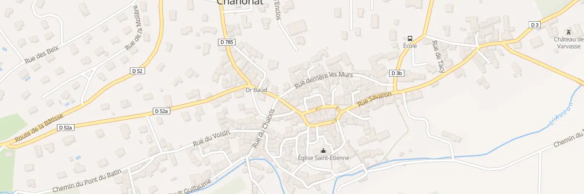 Plan du 3 Rue Jean Girard Dechasteauneuf à Chanonat