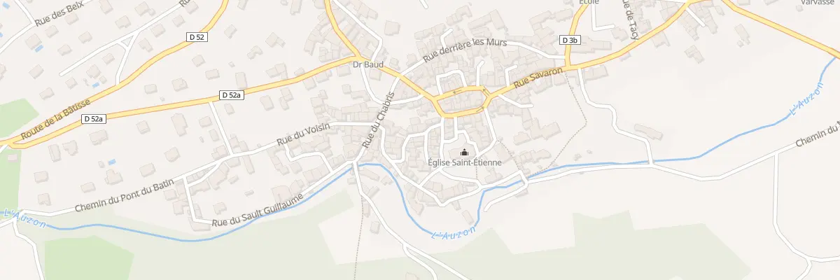 Plan du 5 Rue de la Bourgeade à Chanonat