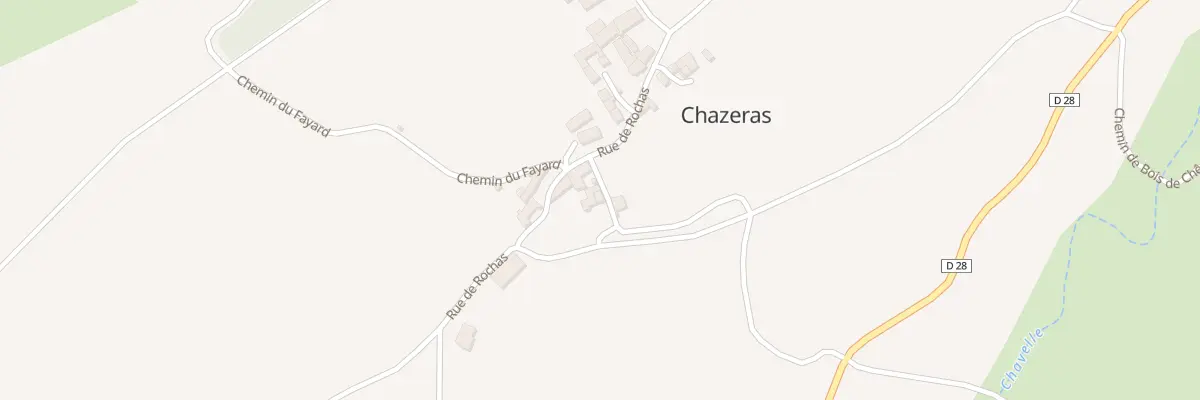 Plan du 5067 Chazeras à Saint-Floret