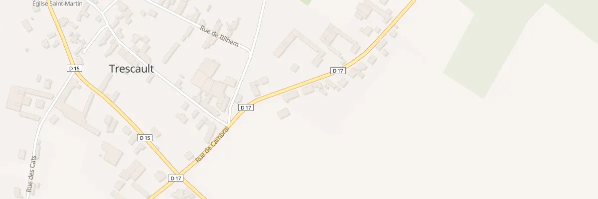 Plan du 4 Rue de Cambrai à Trescault