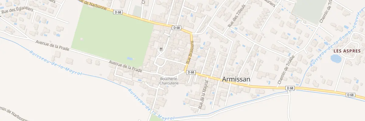 Plan du 12 Rue Neuve à Armissan