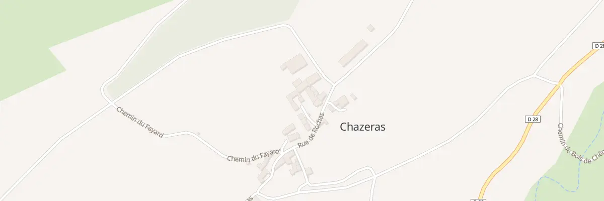 Plan du 5086 Chazeras à Saint-Floret
