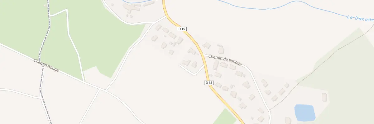Plan du 1 Che des Chausses à Gimeaux