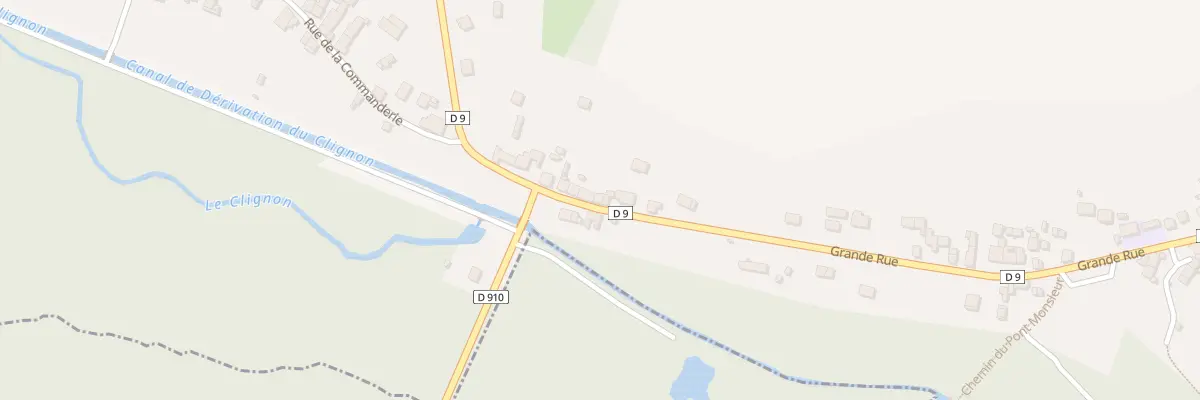 Plan du 84 Gr Grande Rue à Montigny-l’Allier