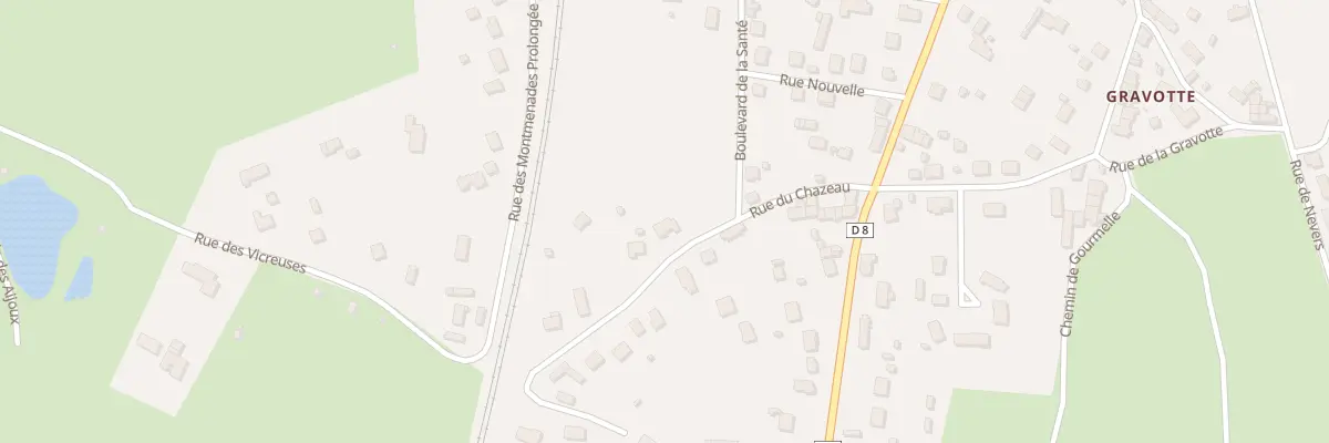 Plan du 146 Rue du Chazeau à Pougues-les-Eaux