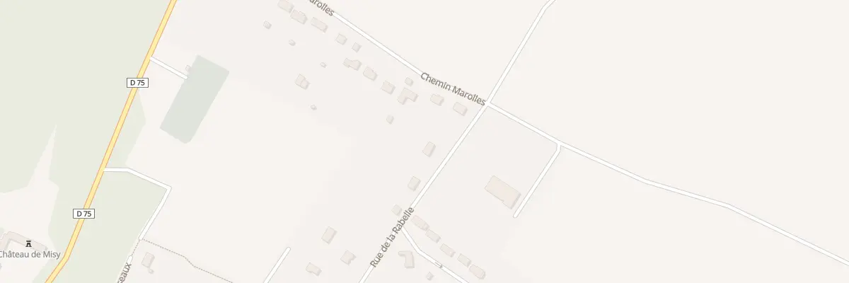 Plan du 51 Rue de la Rabelle à Misy-sur-Yonne