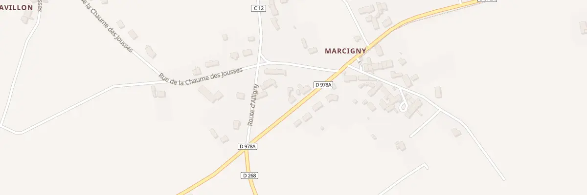 Plan du 9042 Rte de Livry à Saint-Pierre-le-Moûtier