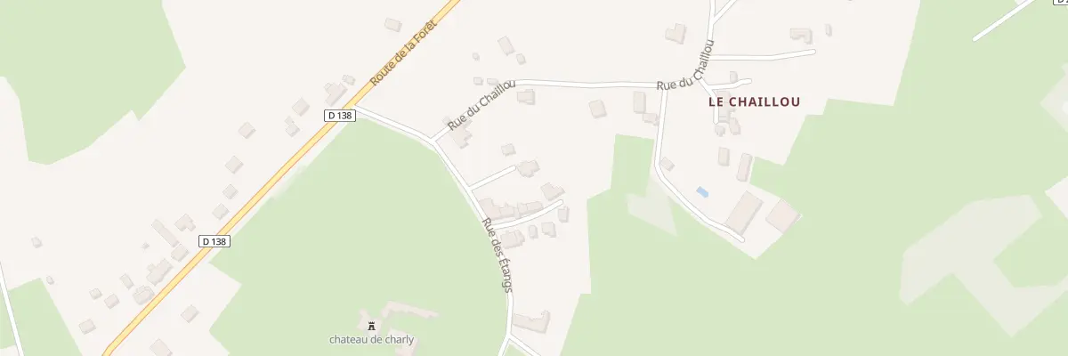 Plan du 3 Rue des Etangs à Chaulgnes