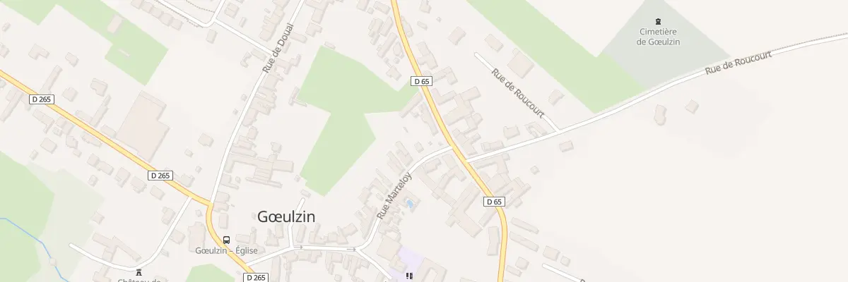 Plan du 1124 Rue d’Oisy à Gœulzin