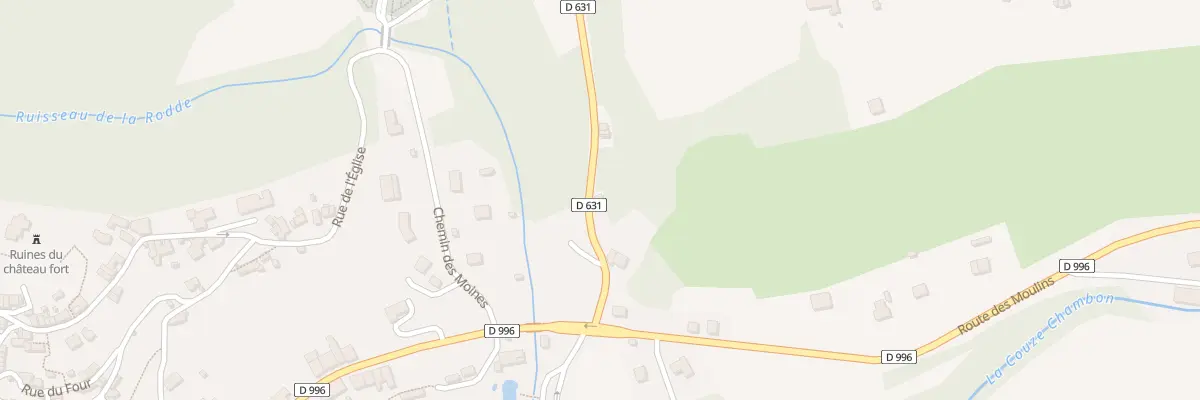 Plan du 9005 Rte de St Julien à Montaigut-le-Blanc