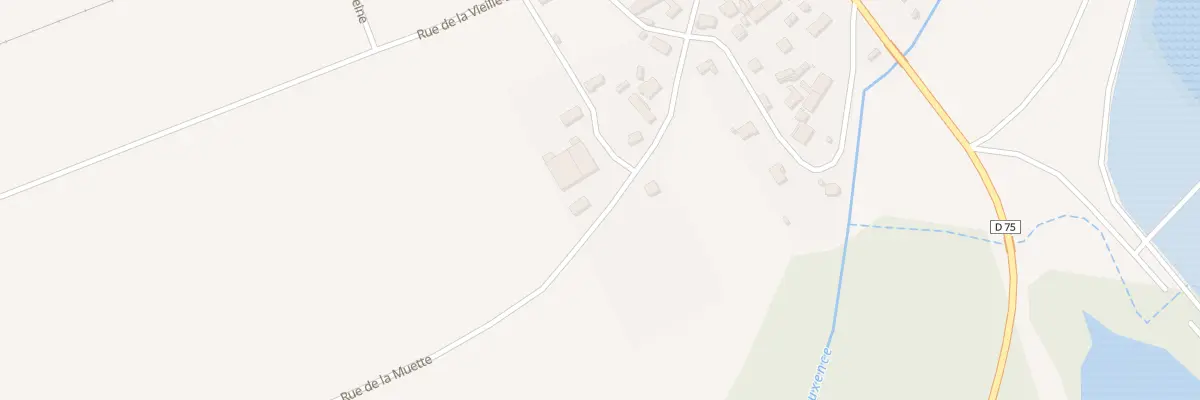 Plan du 5318 Rue de la Muette à Châtenay-sur-Seine
