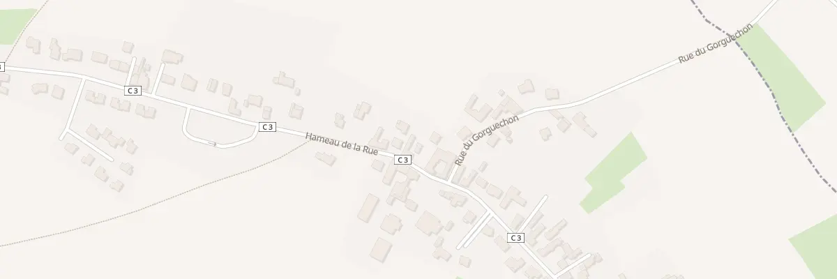 Plan du 691 Rue Hameau de la Rue à Moncheaux