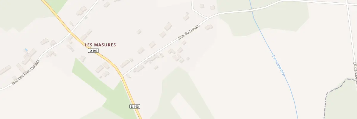 Plan du 8 Rue du Lunain à La Belliole