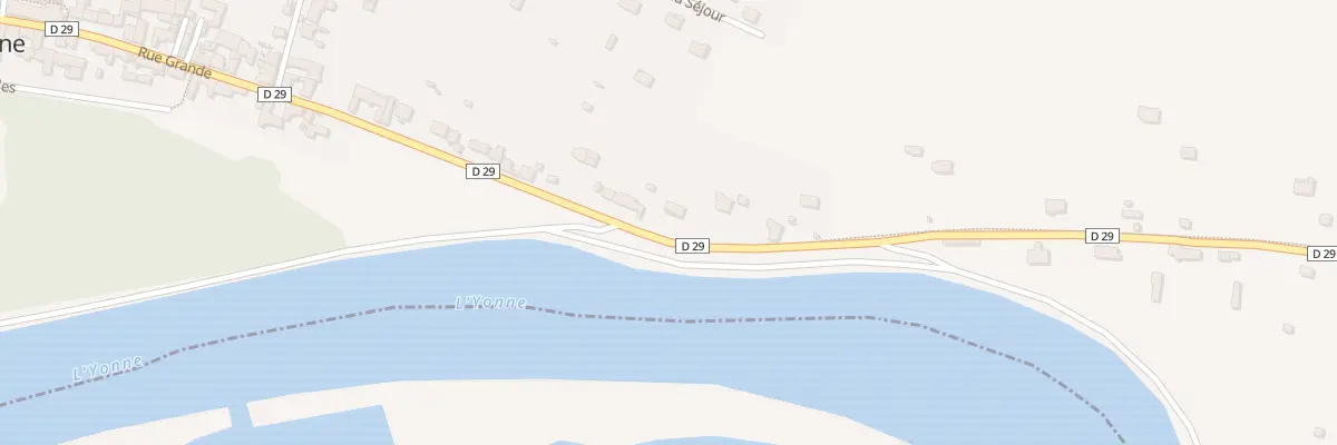 Plan du 47 Rue Grande à Misy-sur-Yonne
