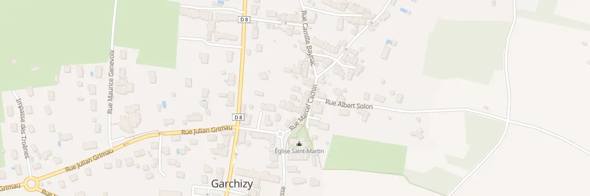 Plan du 75 Rue Marcel Cachin à Garchizy
