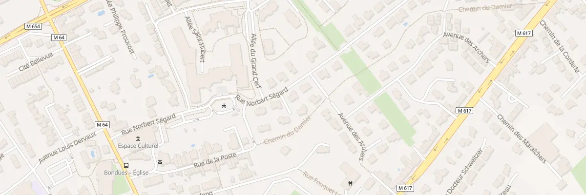 Plan du 8 Rue Norbert Segard à Bondues