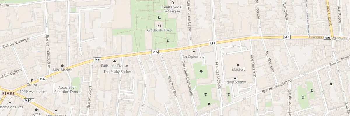 Plan du 76 Rue de Lannoy à Lille