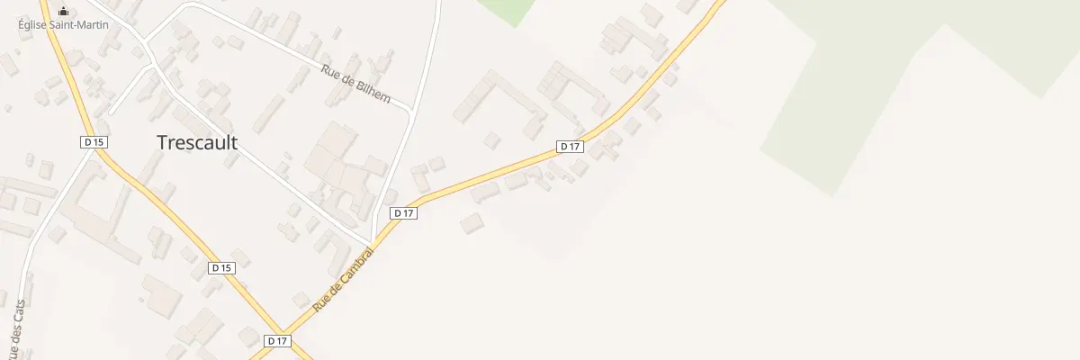 Plan du 6 Rue de Cambrai à Trescault