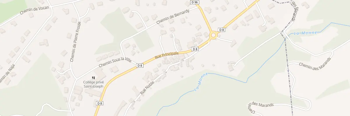 Plan du 5123 Rue Noble à Saint-Saturnin