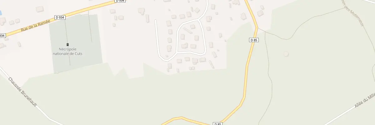Plan du 244 Rue de l’Abbé Dehue à Cuts