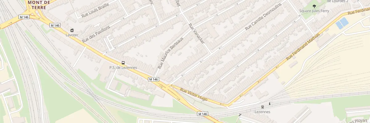 Plan du 15 Rue C Desmoulins Hellemmes à Lille