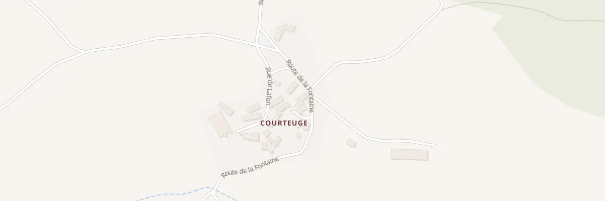 Plan du 5032 Courteuge à Leyvaux