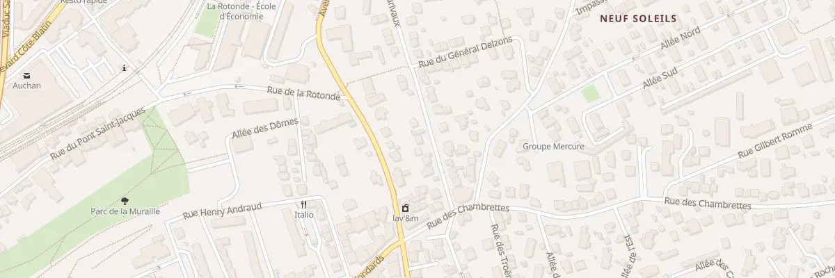 Plan du 70 Rue Marivaux à Clermont-Ferrand