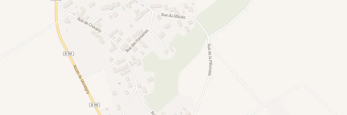 Plan du 10 Rue des Fontaines à Châtenay-sur-Seine