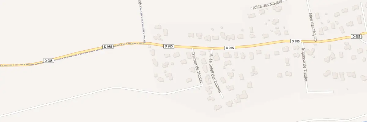 Plan du 96 Av de Chatel Guyon à Saint-Bonnet-près-Riom