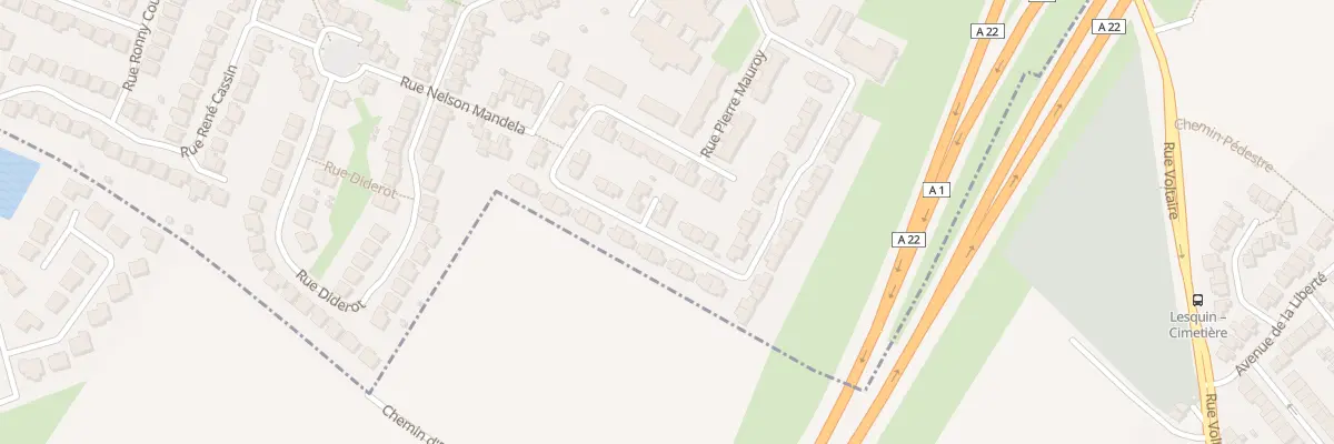 Plan du 56 Rue Pierre Mauroy à Ronchin