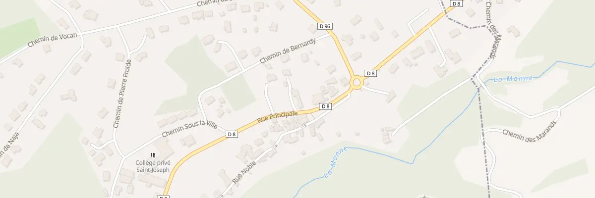 Plan du 9 Rue Principale à Saint-Saturnin