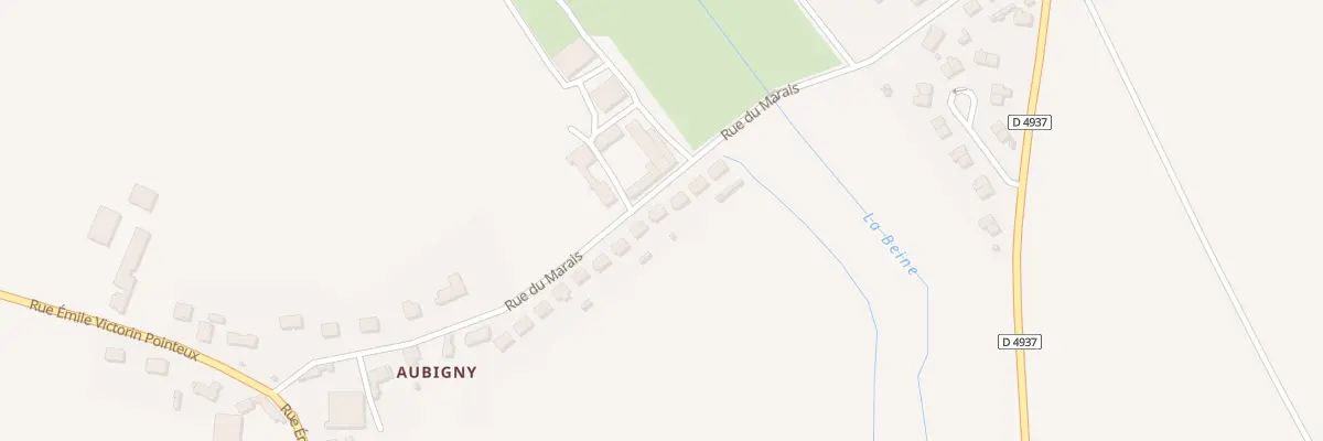 Plan du 272 Rue du Marais à Brouchy