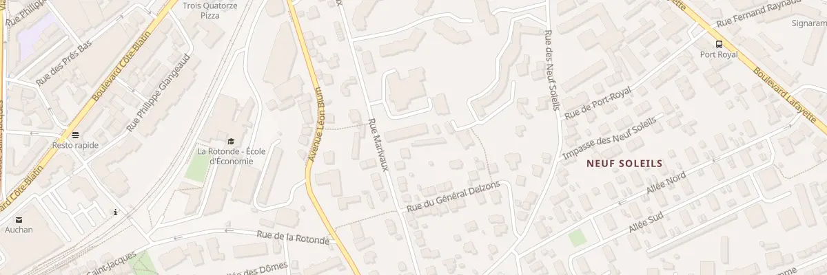 Plan du 35 Rue Marivaux à Clermont-Ferrand