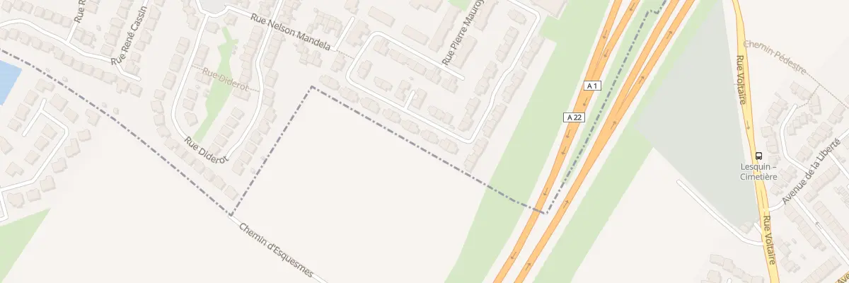 Plan du 59 Rue Pierre Mauroy à Ronchin