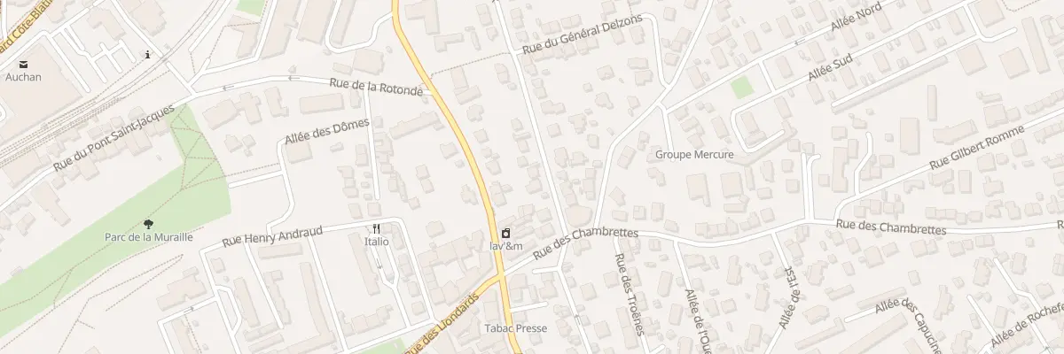 Plan du 76 Rue Marivaux à Clermont-Ferrand