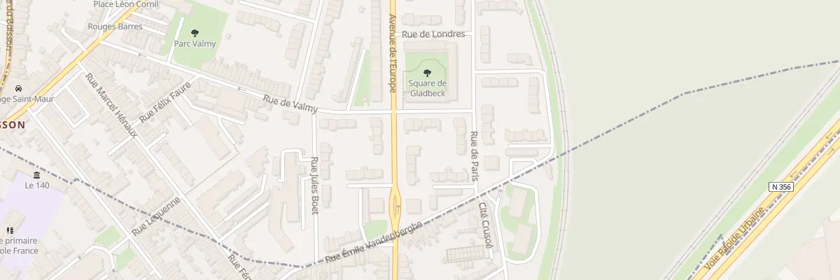 Plan du 80 Rue de Valmy à Marcq-en-Barœul