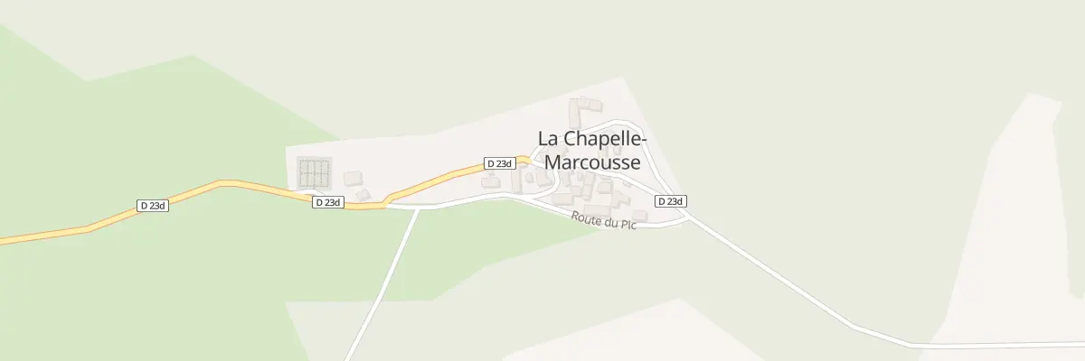 Plan du 5007 Le Bourg à La Chapelle-Marcousse