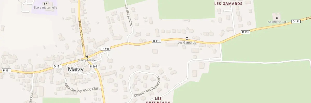 Plan du 4 Rte de Busserolles à Marzy