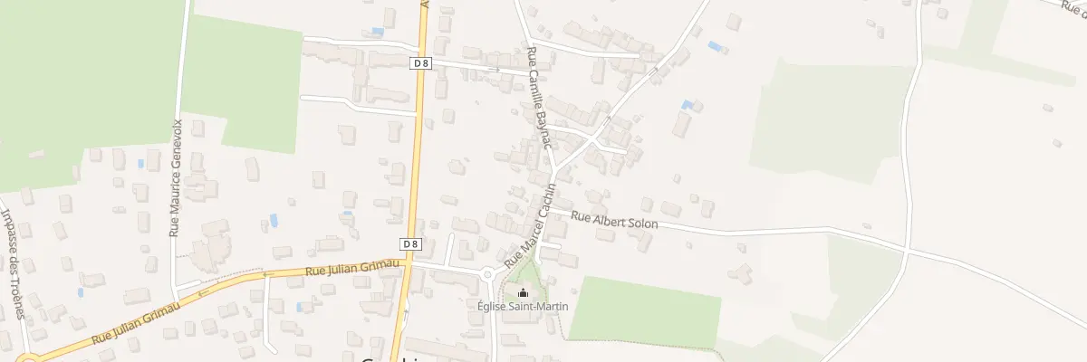 Plan du 87 Rue Marcel Cachin à Garchizy