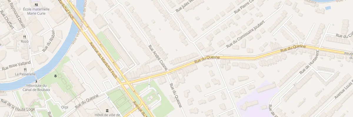Plan du 71 Rue du Quesne à Marcq-en-Barœul