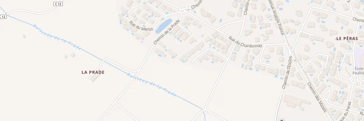 Plan du 18 Rue de l’Aramon à Cazouls-lès-Béziers