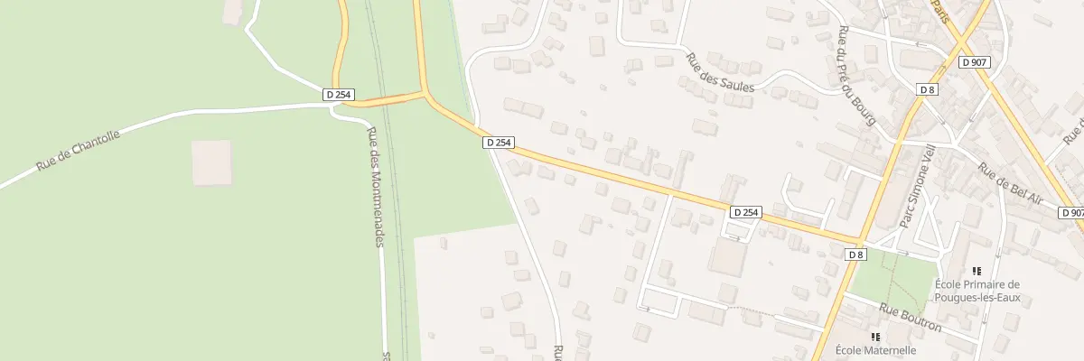 Plan du 285 Rue Alfred Massé à Pougues-les-Eaux