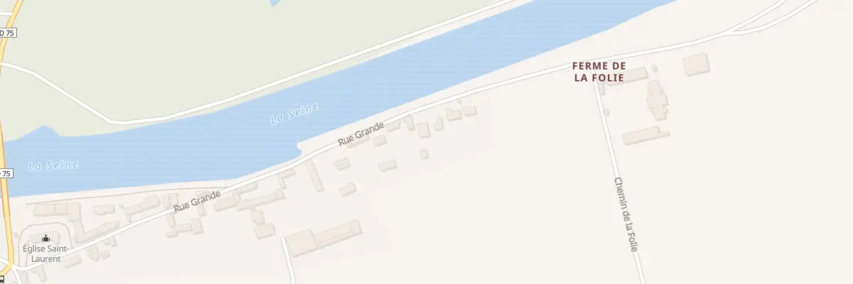 Plan du 9 Rue Grande à La Tombe