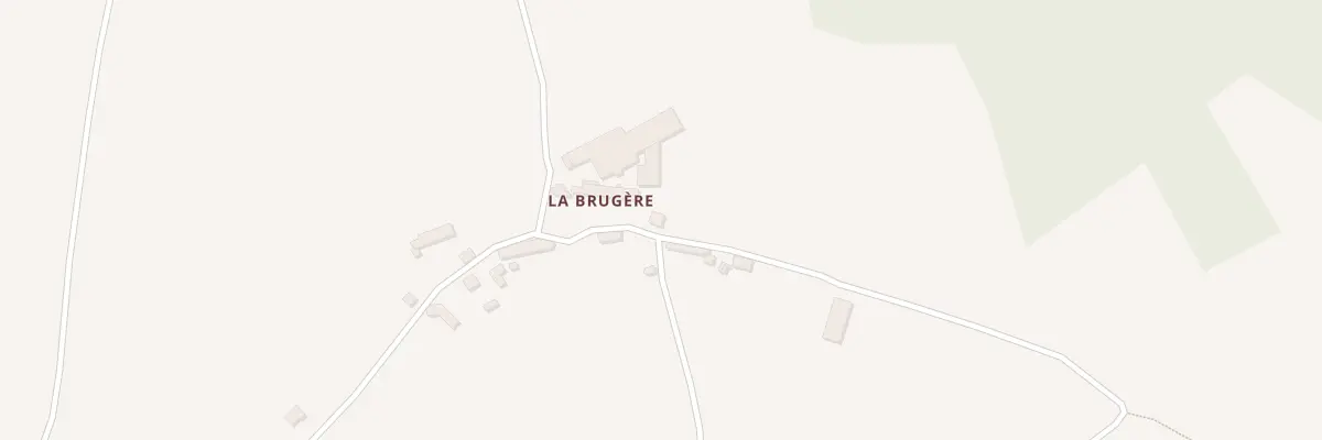 Plan du 19 La Brugere à Fridefont