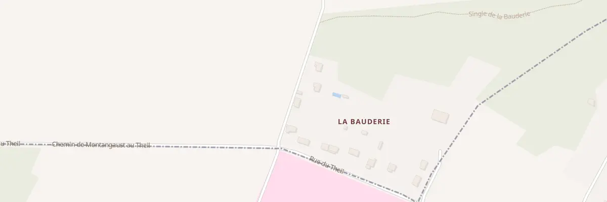 Plan du 210 La Bauderie à Aulnoy