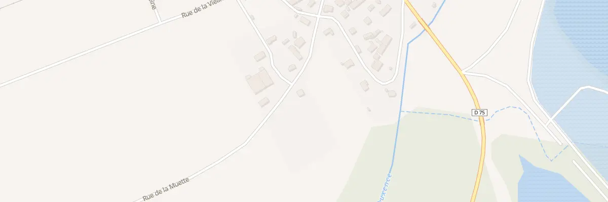 Plan du 23 Rue de la Muette à Châtenay-sur-Seine