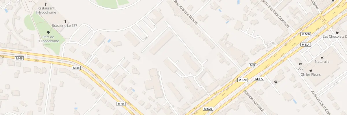 Plan du 977 Av de la République à Marcq-en-Barœul