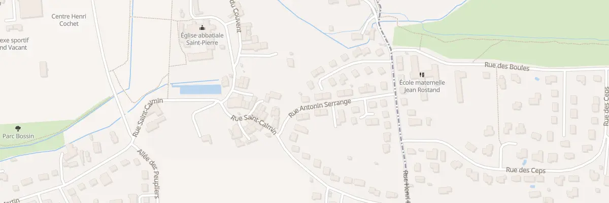 Plan du 14 Rue Antonin Serrange à Mozac