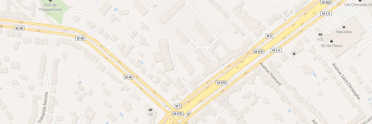 Plan du 957 Av de la République à Marcq-en-Barœul